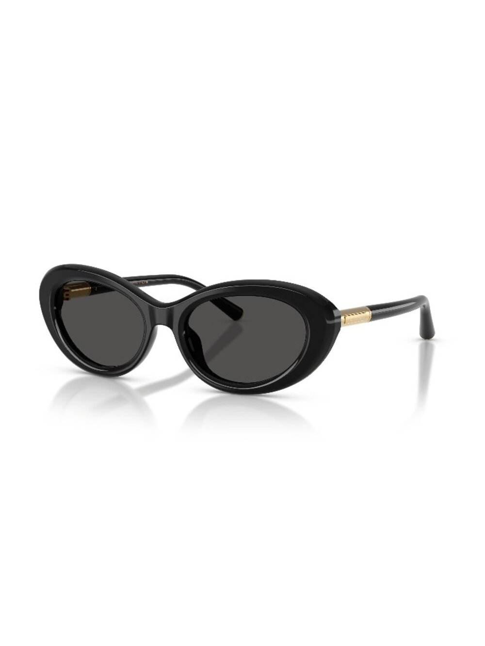 New Dolce&Gabbana Women's Sunglasses Black Grey Lens Acetate Frame Dolce & 501